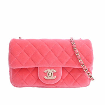 Chanel Turn Lock Flap Matelasse Hand Bag Velvet Black Gold Cc Auth 29565a