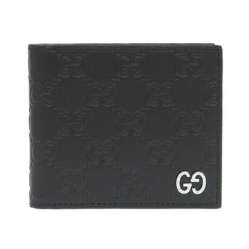 Gucci sima leather folio wallet black