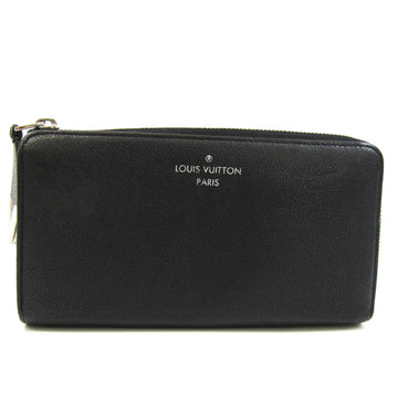 LOUIS VUITTON Portefeuille Comet M60146 Women's Veau Cachemire Leather Long Wallet [bi-fold] Noir