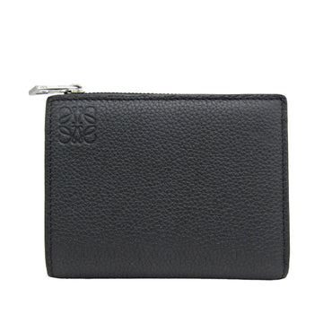 LOEWE Slim Compact Wallet C660W73X01 Women,Men Leather Wallet [bi-fold] Black