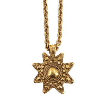 Chanel sun necklace gold 25 vintage accessories