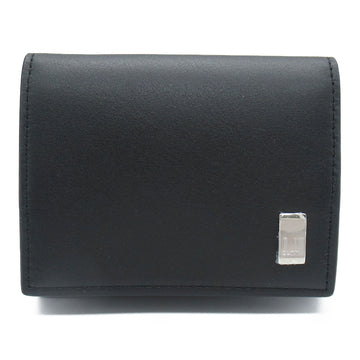 DUNHILL coin purse Coin Pocket Black leather 19F2F80ATR