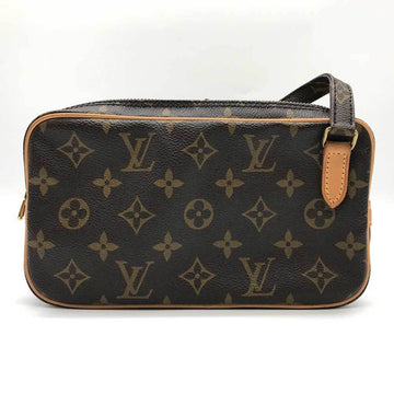 LOUIS VUITTON Shoulder Bag Marly Bandouliere Monogram M51828 Women's Brown