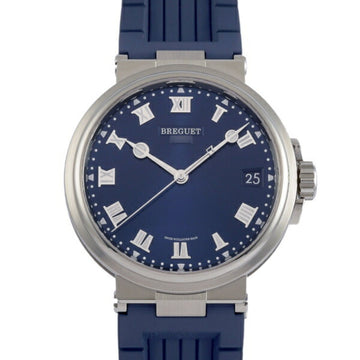 BREGUET Marine 5517TI/Y1/5ZU Blue Dial Watch Men's