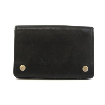 Balenciaga 311825 Leather Business Card Case Black