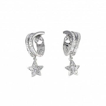 Chanel Comet Earrings/Earrings PT Platinum