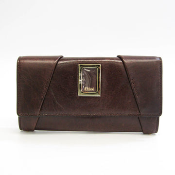 FURLA Men's Leather Long Wallet [bi-fold] Brown