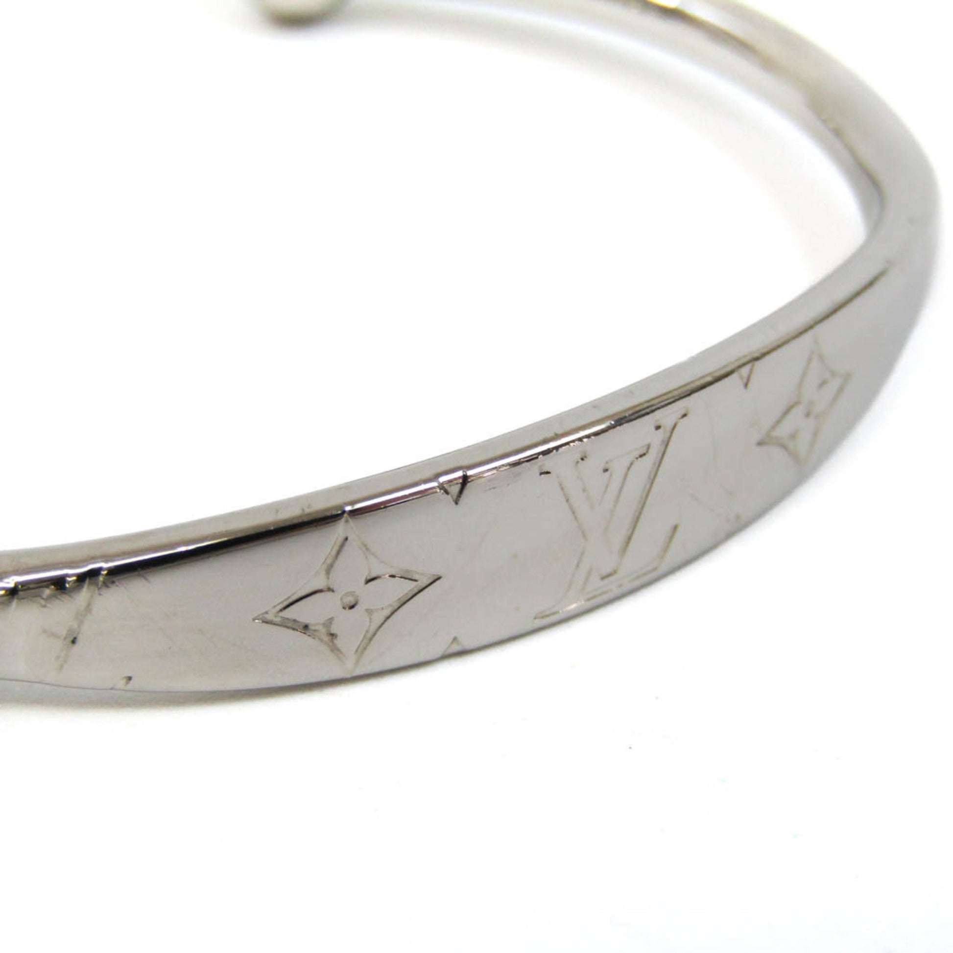 Louis Vuitton bracelet M64840 women's bangle monogram pattern