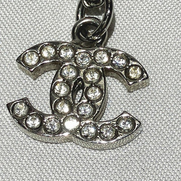 CHANEL Cocomark Rhinestone Necklace Brand Accessories Women's