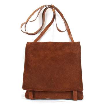 BOTTEGA VENETA Shoulder bag leather/suede brown unisex