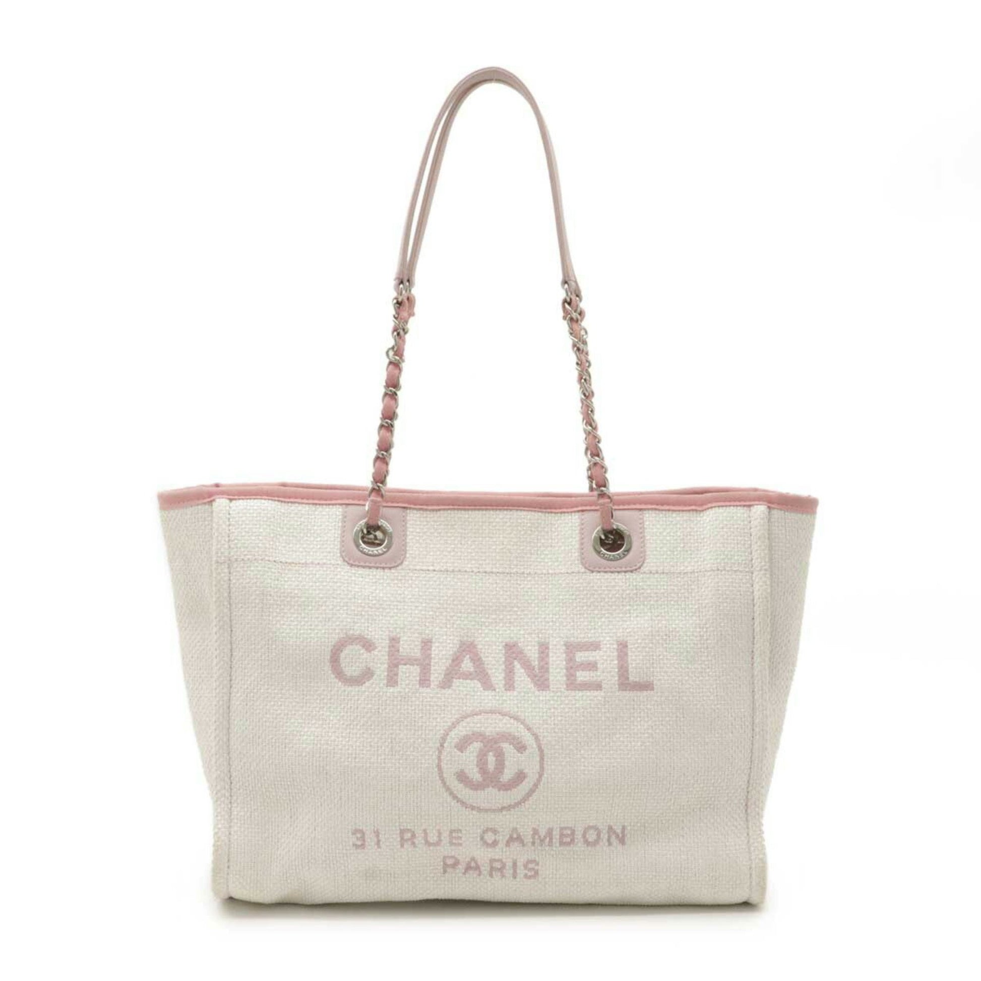 Chanel Small Deauville Pink Handbag RJL1341 – LuxuryPromise
