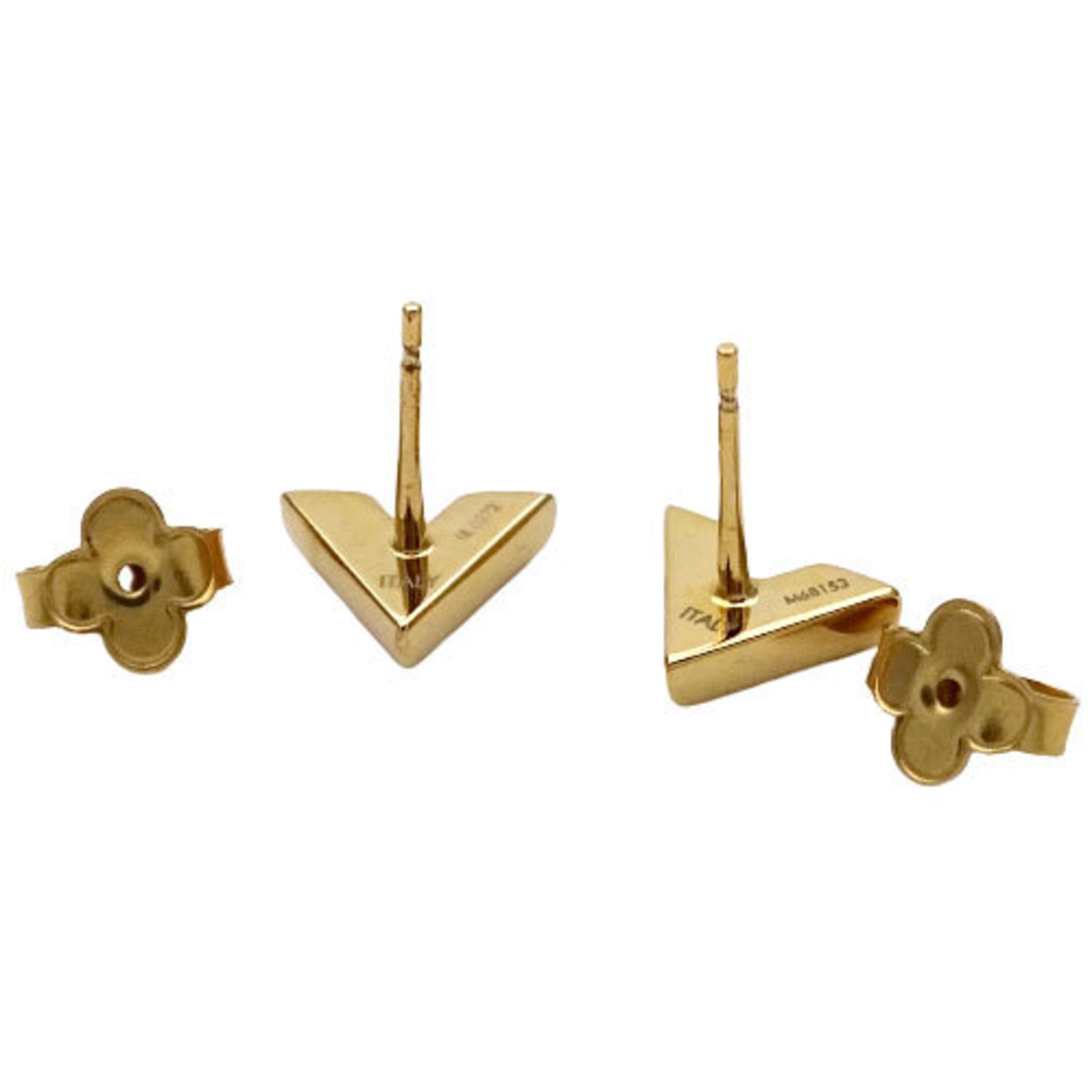 Shop Louis Vuitton 2022 SS Essential v stud earrings (M68153) by Chaos3