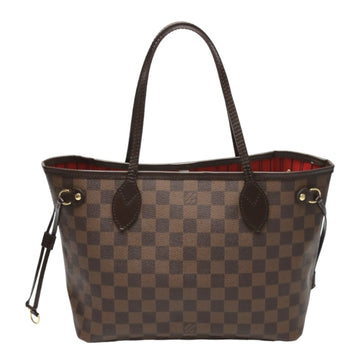 LOUIS VUITTON Handbag Damier Neverfull PM N51109  Brown LV