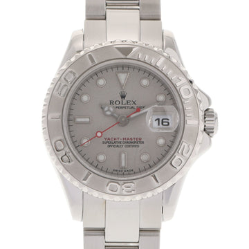 ROLEX Yacht Master 169622 Ladies SS Watch Self-winding Silver Dial