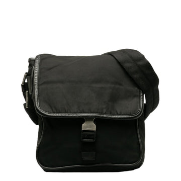 PRADA shoulder bag black nylon ladies
