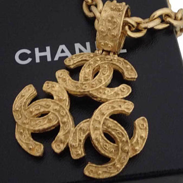 Gold Chanel Pendant 