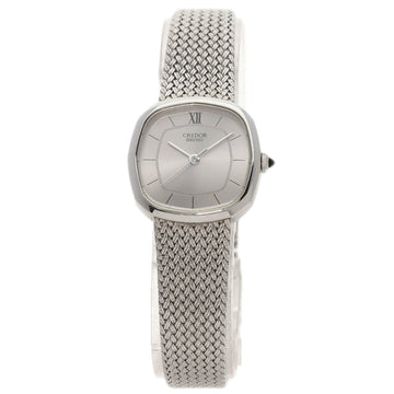 SEIKO 1421-5020 Credor Watch Stainless Steel/SS Ladies