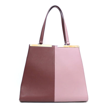 Fendi Shoulder Bag Pink Women's Leather