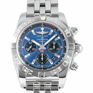 BREITLING Chronomat 44 AB011012/C789 Blue/Black Dial Watch Men's