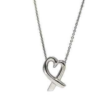 TIFFANY Loving Heart Necklace Silver Paloma Picasso Ag 925 SILVER &Co. Women's Fashion