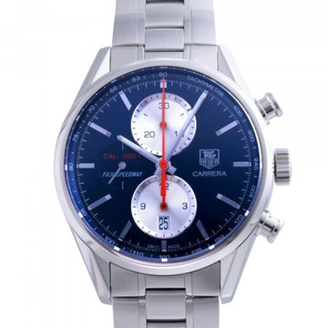 TAG HEUER Carrera 1887 Chronograph Japan Limited 400 CAR211B.BA0724 Blue Dial Watch Men's