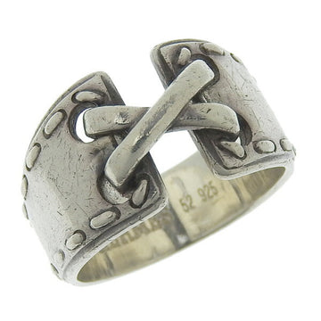 HERMES SV925 Mexico Ring #52 Silver No. 12 Ladies