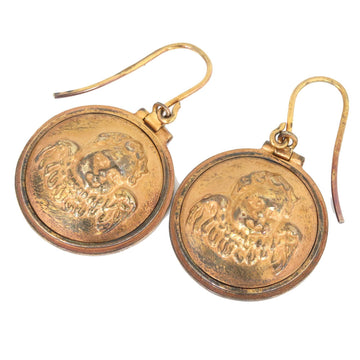 Bottega Veneta Earrings 330050 Bronze SV Sterling Silver Hook Women's Coins