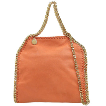 STELLA MCCARTNEY Falabella Polyester Chain Shoulder Bag 371223 Orange Ladies