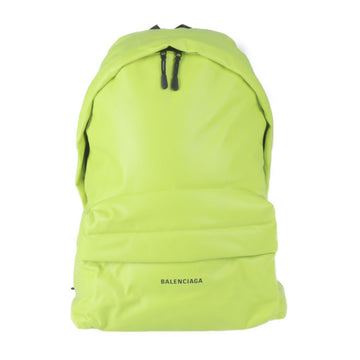 Balenciaga PUFFY rucksack daypack 695516 calfskin 97% polyester 3% neon yellow puffy backpack