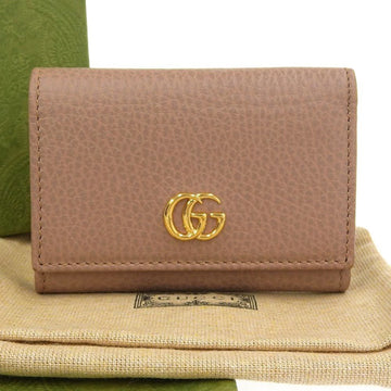 GUCCI GG Marmont Medium Wallet Compact Folding with Hook 644407 525040