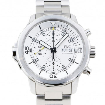 IWC Aquatimer Chronograph IW376802 Silver Dial Watch Men's