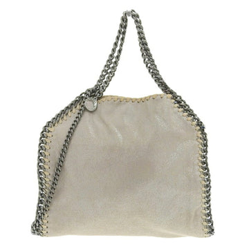 STELLA MCCARTNEY Falabella Polyester Chain Shoulder Bag 371223 Ivory Women's