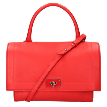 GIVENCHY shoulder bag leather red ladies