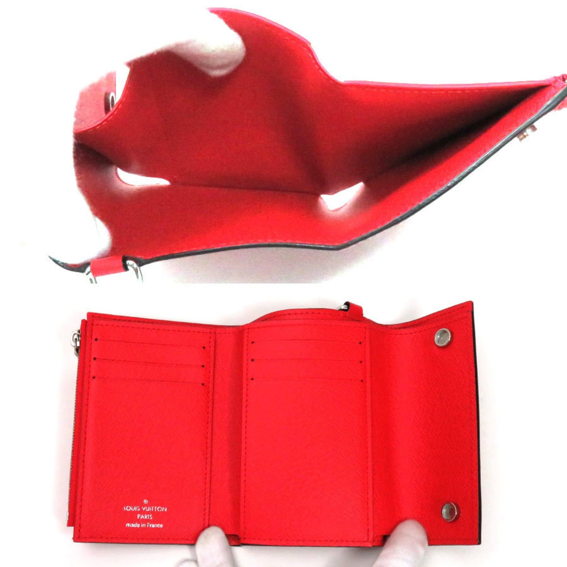 Louis Vuitton lv wallet supreme design epi leather