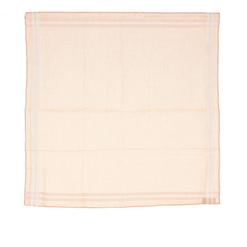 HERMES Sold Handkerchief Rose Claire Cotton Women's
