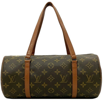 Boston Bag Papillon 30 Brown Monogram M51365 TH0920 LOUIS VUITTON Handbag Ladies