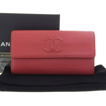 Chanel here mark long wallet boutique seal 2015.2.5 K.T with 20 series A50070