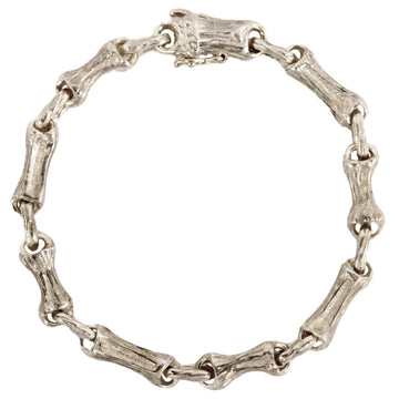 TIFFANY&Co bamboo link chain bracelet silver SV925