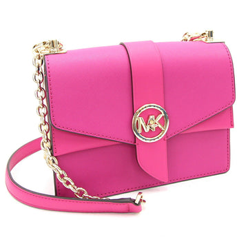 MICHAEL KORS Shoulder Bag Convertible Crossbody 32T1LGRC5L Pink Leather Chain Women's