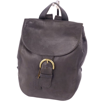 COACHOld  bag rucksack backpack leather ladies dark navy