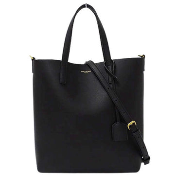 SAINT LAURENT Bag Ladies Tote Handbag Shoulder 2way Toy Leather Black 498612