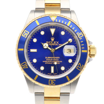 ROLEX Submariner Oyster Perpetual Watch Stainless Steel 16613 Automatic Men's  P Number 2000 Overhauled