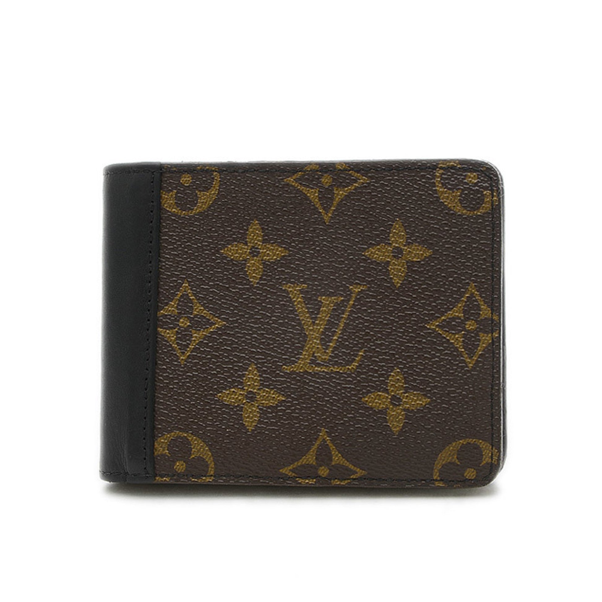 Louis Vuitton Monogram Macassar Portefeuil Multiple Bifold Billfold Wa