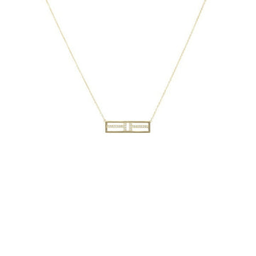 TIFFANY T K18YG Yellow Gold Necklace