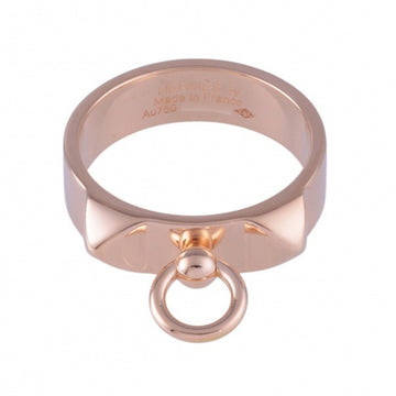 HERMES Collier Ethian PM Ring K18PG Pink Gold