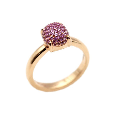 TIFFANY Sugar Stack Pink Sapphire Ring No. 9 750 K18PG Gold Women's Jewelry
