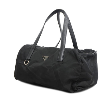 Prada Testoo Women's Nylon Handbag Black