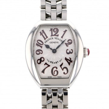 FRANCK MULLER heart to 5002SQZJA silver dial watch ladies