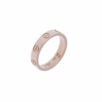 CARTIER Love Ring #48 No. 8 Women's K18 Pink Gold