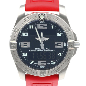 BREITLING Aerospace Evo Watch Titanium E79363101B1E1 Quartz Men's